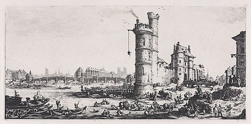 Vue de Pont-Neuf (View of the Pont-Neuf), from "Les Deux Grandes Vues de Paris" (The Two Large Views of Paris)