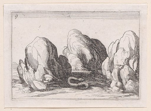 Le Serpent (The Serpent), plate 9 from "Lux Claustri ou La Lumière du Cloitre" (The Light of the Cloisters)