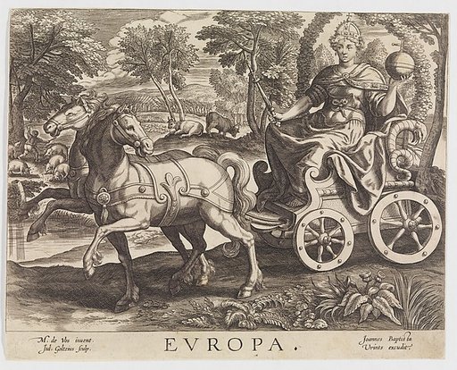 Europa, from "The Four Continents"