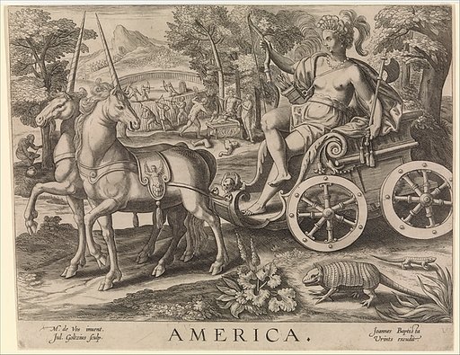 Allegory of America, from "The Four Continents"