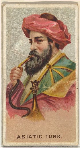 Asiatic Turk, from World's Smokers series (N33) for Allen & Ginter Cigarettes