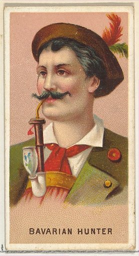 Bavarian Hunter, from World's Smokers series (N33) for Allen & Ginter Cigarettes