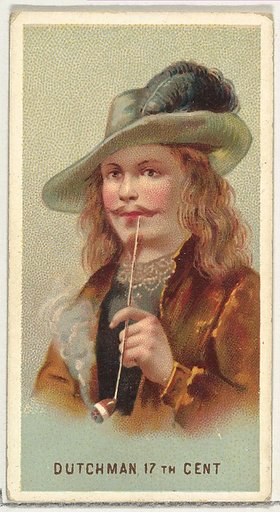17th Century Dutchman, from World's Smokers series (N33) for Allen & Ginter Cigarettes