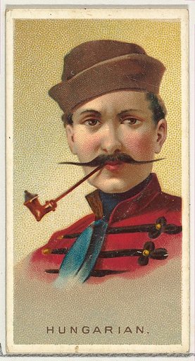 Hungarian, from World's Smokers series (N33) for Allen & Ginter Cigarettes