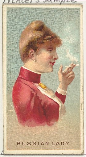 Russian Lady, from World's Smokers series (N33) for Allen & Ginter Cigarettes