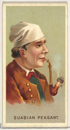 Suabian Peasant, from World's Smokers series (N33) for Allen & Ginter Cigarettes