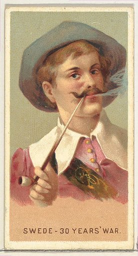 Swede in the 30 Years War, from World's Smokers series (N33) for Allen & Ginter Cigarettes