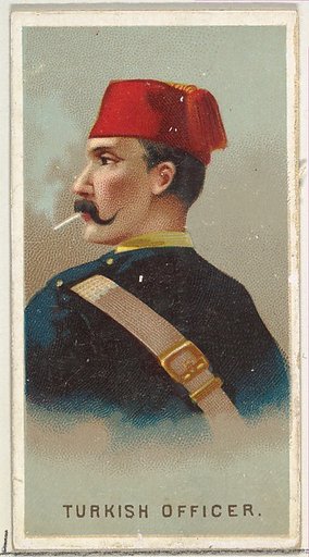 Turkish Officer, from World's Smokers series (N33) for Allen & Ginter Cigarettes