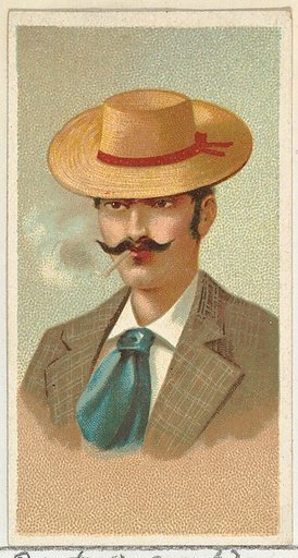 Brazilian, printer's sample from World's Smokers series (N33) for Allen & Ginter Cigarettes