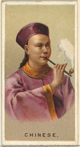 Chinese, from World's Smokers series (N33) for Allen & Ginter Cigarettes