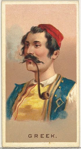 Greek, from World's Smokers series (N33) for Allen & Ginter Cigarettes