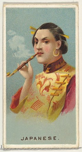 Japanese, from World's Smokers series (N33) for Allen & Ginter Cigarettes