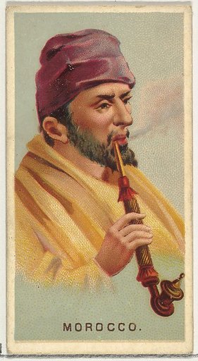 Morocco, from World's Smokers series (N33) for Allen & Ginter Cigarettes