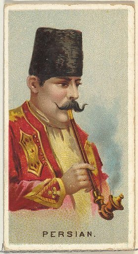 Persian, from World's Smokers series (N33) for Allen & Ginter Cigarettes