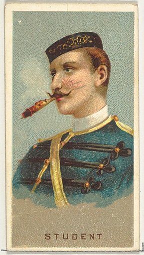 Student, from World's Smokers series (N33) for Allen & Ginter Cigarettes