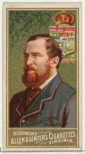 Governor General of Canada, from World's Sovereigns series (N34) for Allen & Ginter Cigarettes