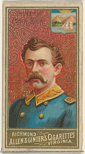 President of Costa Rica, from World's Sovereigns series (N34) for Allen & Ginter Cigarettes