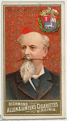 President of Venezuela, from World's Sovereigns series (N34) for Allen & Ginter Cigarettes