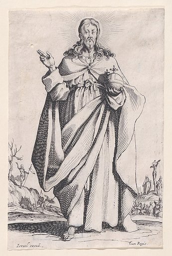 St. Peter, from "Les Grands Apôtres Debout, Représentant Le Sauveur, La Bienheureuse Marie et Les Saints Apôtres" (The Large Standing Apostles, Representing The Savior, The Blessed Mary and The Apostles)