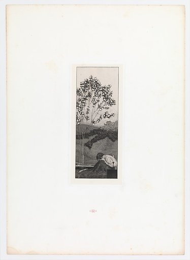 Wünsche (Yearnings) from Ein Handschuh (A Glove). Cyclus von zehn Compositionen radirt. Rad. Opus VI, Plate III. First edition