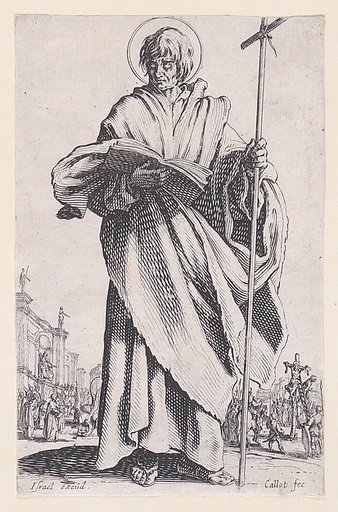 St. Philip, from "Les Grands Apôtres Debout, Représentant Le Sauveur, La Bienheureuse Marie et Les Saints Apôtres" (The Large Standing Apostles, Representing The Savior, The Blessed Mary and The Apostles)