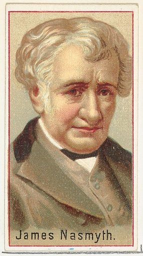 James Nasmyth, printer's sample for the World's Inventors souvenir album (A25) for Allen & Ginter Cigarettes