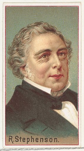 R. Stephenson, printer's sample for the World's Inventors souvenir album (A25) for Allen & Ginter Cigarettes