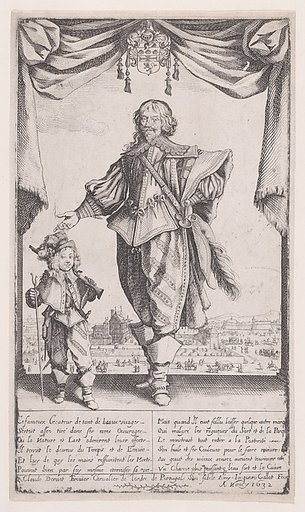 Portrait of Claude Deruet and His Son, Jean