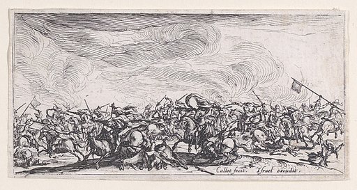 Le Combat a l'Épée (The Combat with Swords), from "Les Combats de Cavalerie" (The Cavalry Combats)