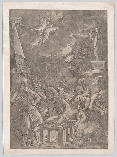 The Martyrdom of St Lawrence