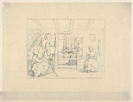 Making Clothes for the Boys in the Army (from Confederate War Etchings)