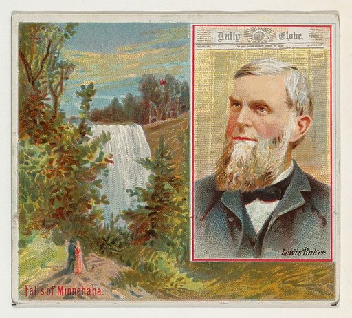 Lewis Baker, St. Paul Daily Globe, from the American Editors series (N35) for Allen & Ginter Cigarettes
