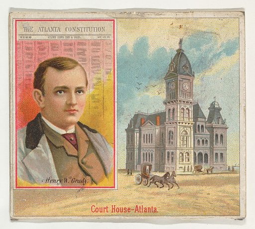 Henry W. Grady, The Atlanta Constitution, from the American Editors series (N35) for Allen & Ginter Cigarettes