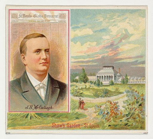 J. B. McCullagh, St. Louis Globe-Democrat, from the American Editors series (N35) for Allen & Ginter Cigarettes