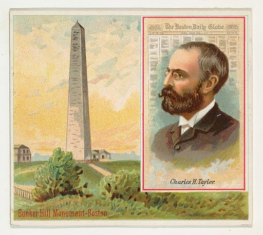Charles H. Taylor, The Boston Daily Globe, from the American Editors series (N35) for Allen & Ginter Cigarettes