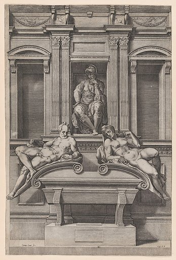The Tomb of Lorenzo de' Medici from The Tombs of the Medici