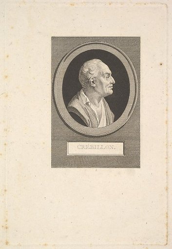 Portrait of Prosper Jolyot de Crébillon