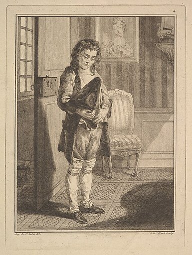 Décrotteur (Shoe Shiner), from "Mes gens, ou Les commissionnaires ultramontains au service de qui veut le payer" (Servants for Public Hire)