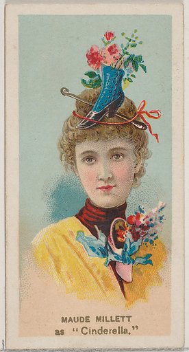 Maude Millett as "Cinderella," from the series Fancy Dress Ball Costumes (N73) for Duke brand cigarettes