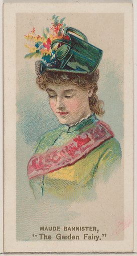 Maude Bannister as "The Garden Fairy," from the series Fancy Dress Ball Costumes (N73) for Duke brand cigarettes