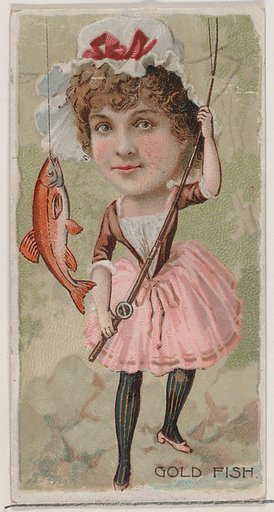 Goldfish, from the series Fishers and Fish (N74) for Duke brand cigarettes
