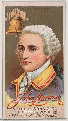 John Hancock, from the series Great Americans (N76) for Duke brand cigarettes
