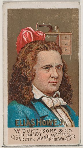Elias Howe, Jr., from the series Great Americans (N76) for Duke brand cigarettes