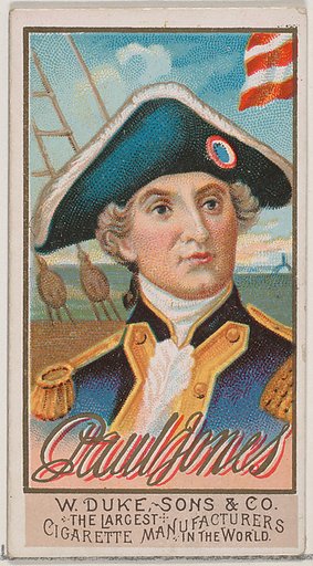 Paul Jones, from the series Great Americans (N76) for Duke brand cigarettes