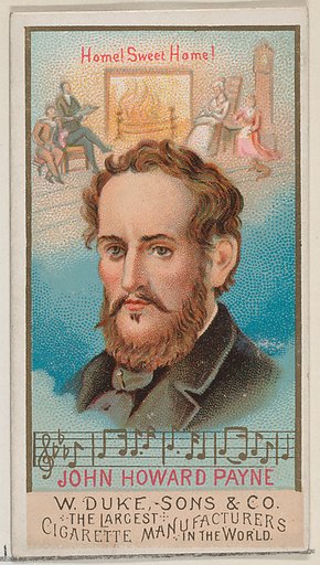 John Howard Payne, from the series Great Americans (N76) for Duke brand cigarettes