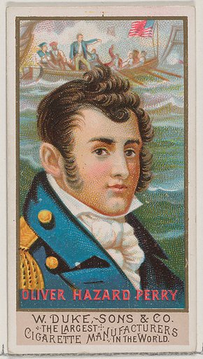Oliver Hazard Perry, from the series Great Americans (N76) for Duke brand cigarettes
