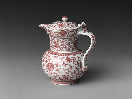 Ewer in Shape of Tibetan Monk’s Cap