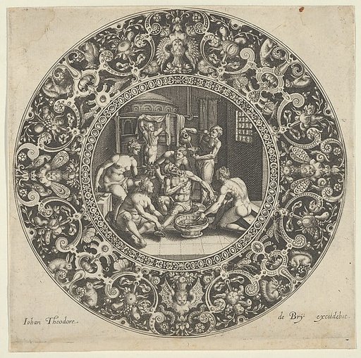 Sardanapal in the Bath
