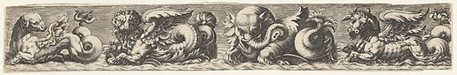 Frieze with Sea Monsters