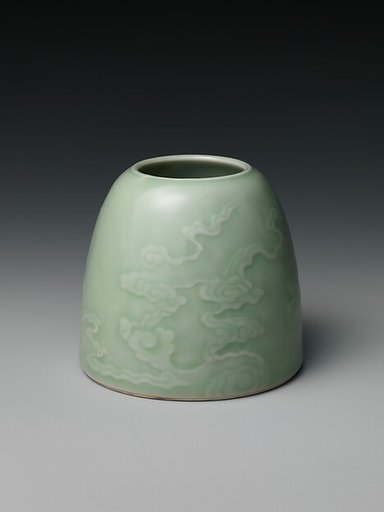 Water jar with clouds